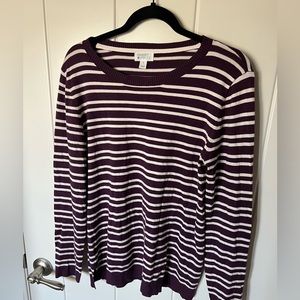 Market and Spruce Elbow Patch Sweater (M)